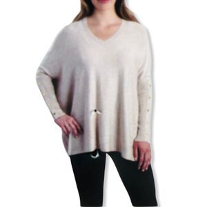 RXB Cream Women's Sweater - Crew Neck